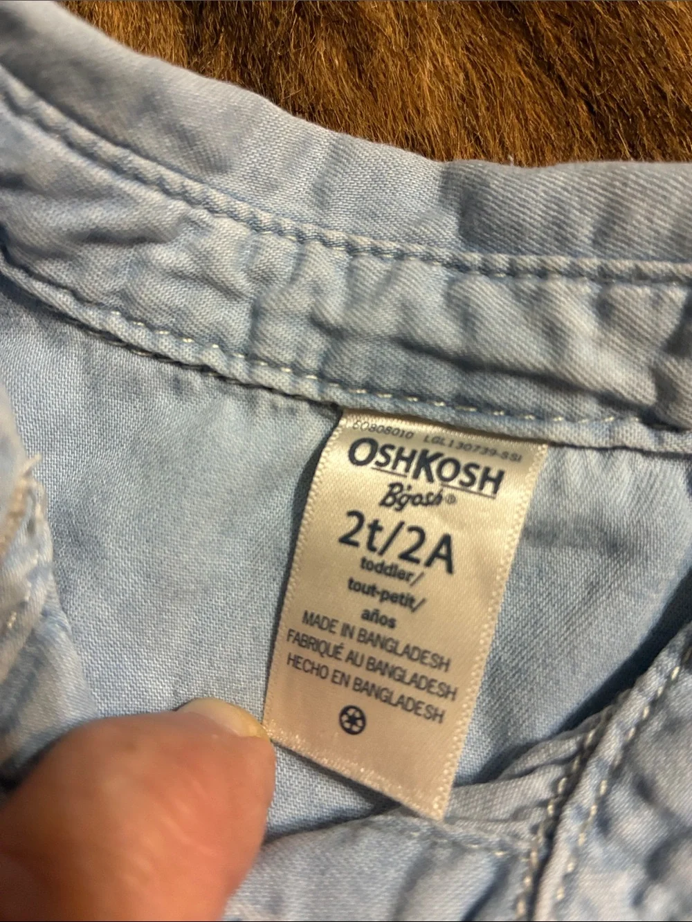 Oshkosh frilly dress in size 2T